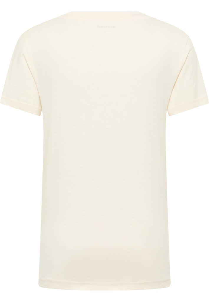 Męski T-Shirt Mustang Style Amado Whisper White 1016275 2013