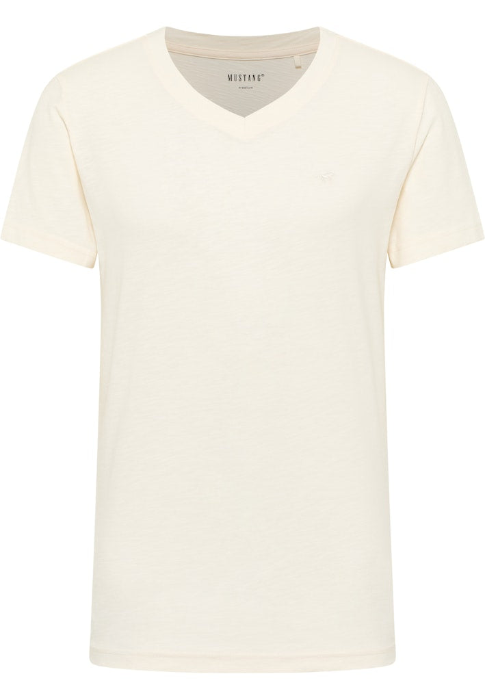 Męski T-Shirt Mustang Style Amado Whisper White 1016275 2013