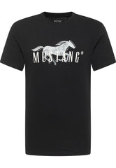 Męski T-Shirt Mustang Style Austin Black 1016279 4142