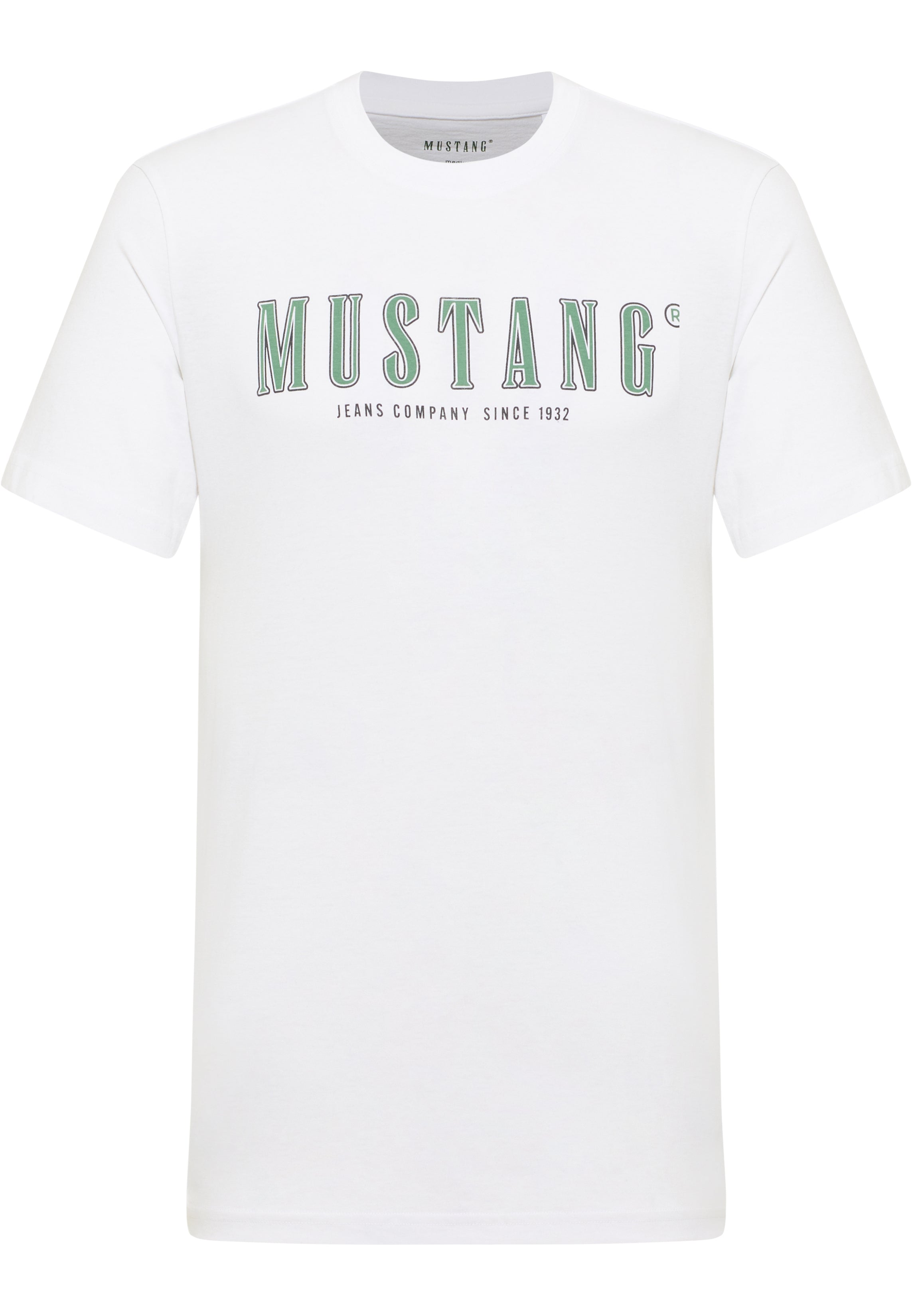 Męski T-Shirt Mustang Style Austin Bright White 1016281 2007