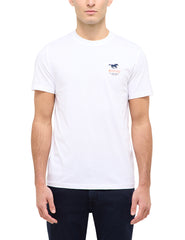 Męski T-Shirt Mustang Style Austin Bright White 1016494 2007