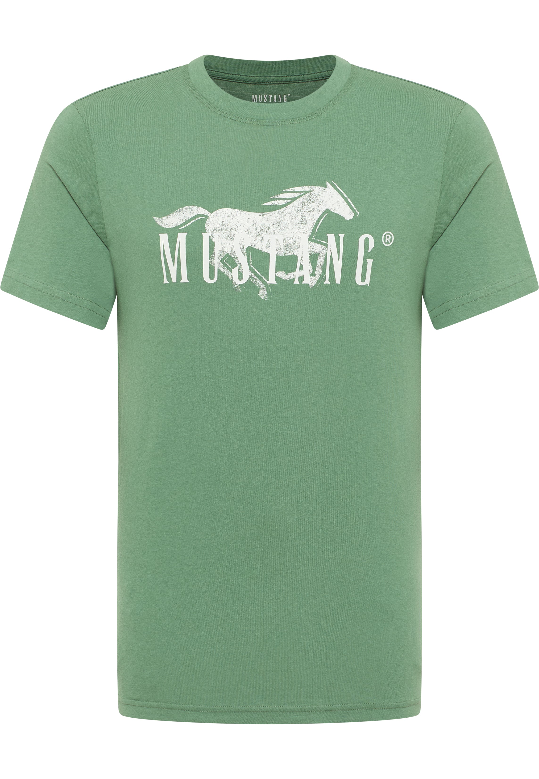Męski T-Shirt Mustang Style Austin Dark Ivy 1016279 6326