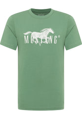 Męski T-Shirt Mustang Style Austin Dark Ivy 1016279 6326