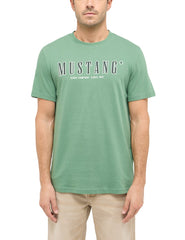 Męski T-Shirt Mustang Style Austin Dark Ivy 1016281 6326