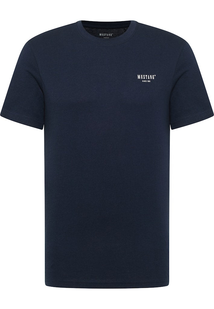 Męski T-Shirt Mustang Style Austin Dark Sapphire 1016273 4136