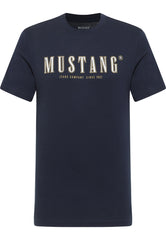 Męski T-Shirt Mustang Style Austin Dark Sapphire 1016281 4136