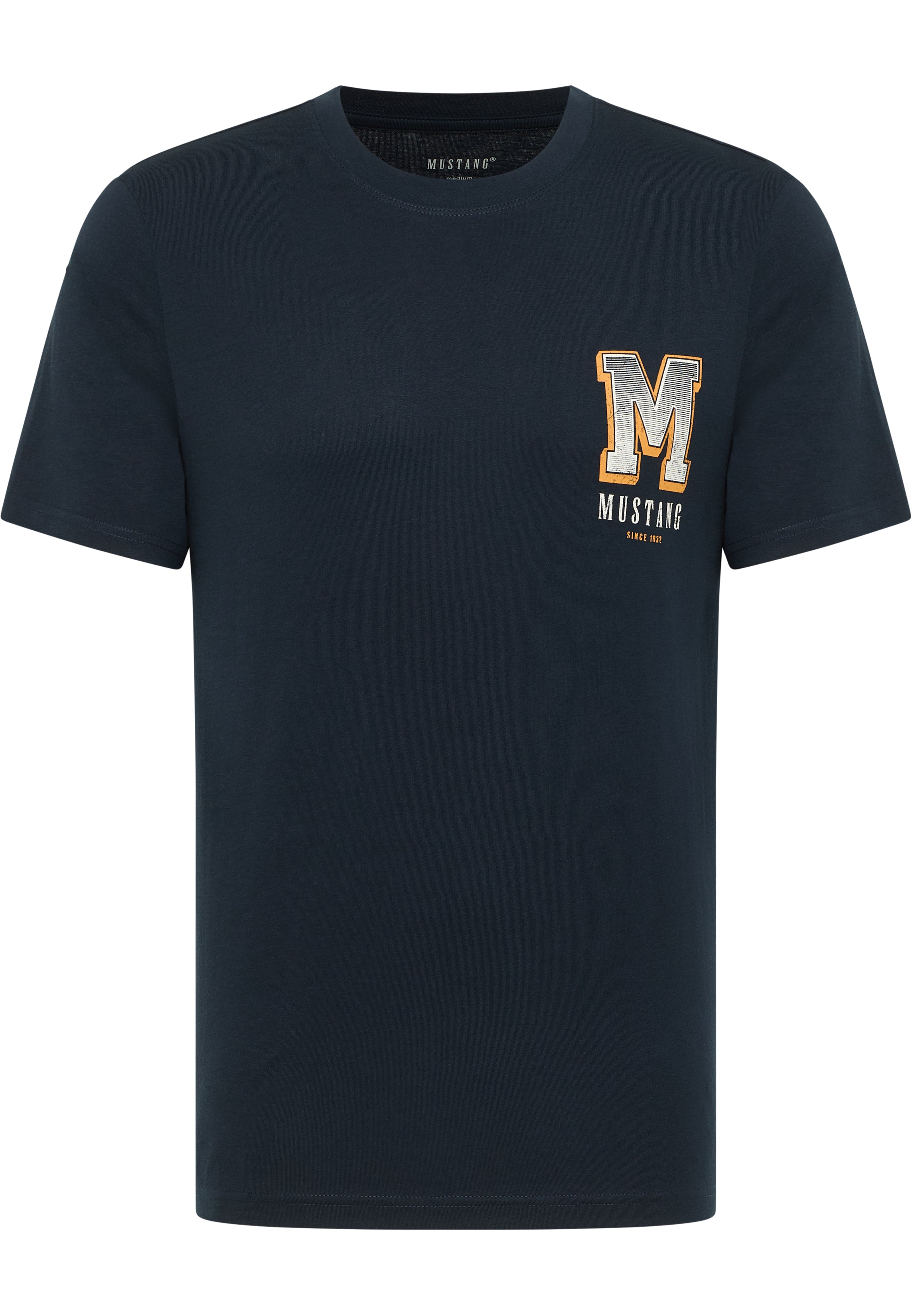 Męski T-Shirt Mustang Style Austin Dark Sapphire 1016868 4136