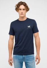 Męski T-Shirt Mustang Style Austin Dark Sapphire 1017126 4136