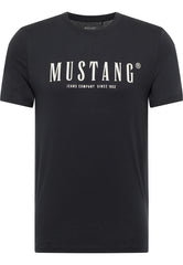 Męski T-Shirt Mustang Style Austin Jet Black 1016480 4188
