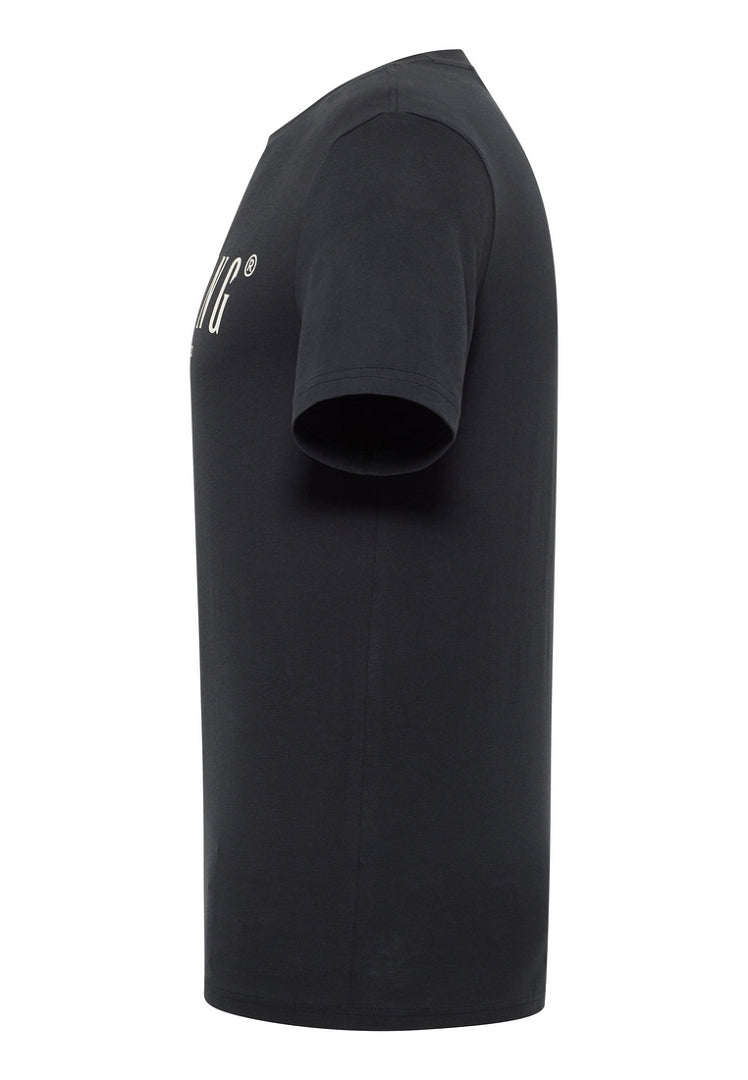 Męski T-Shirt Mustang Style Austin Jet Black 1016480 4188