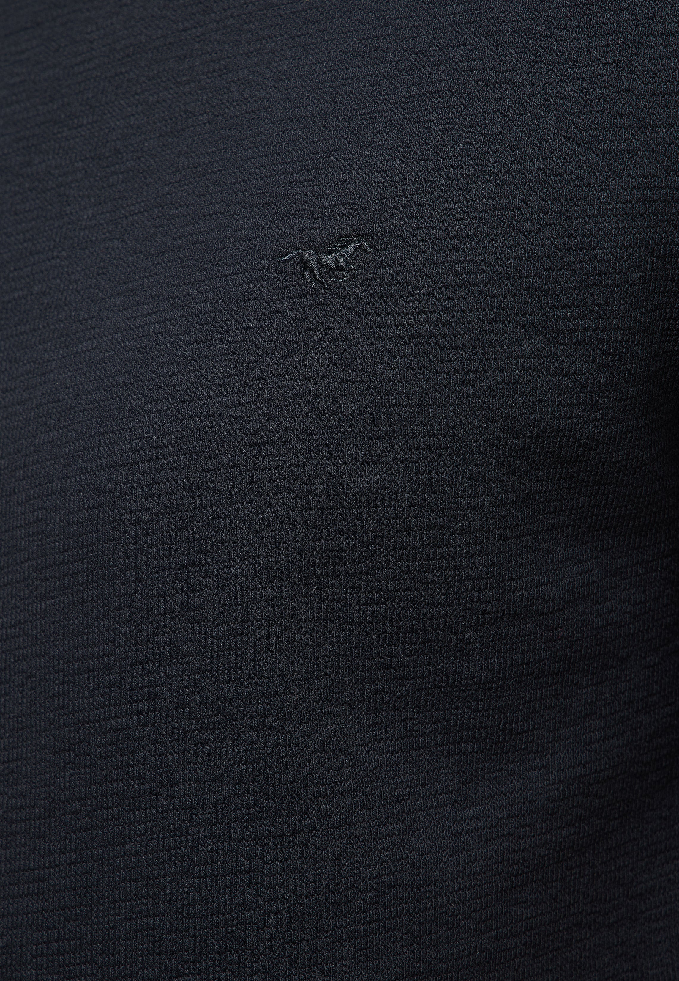 Męski T-Shirt Mustang Style Austin Jet Black 1016872 4188