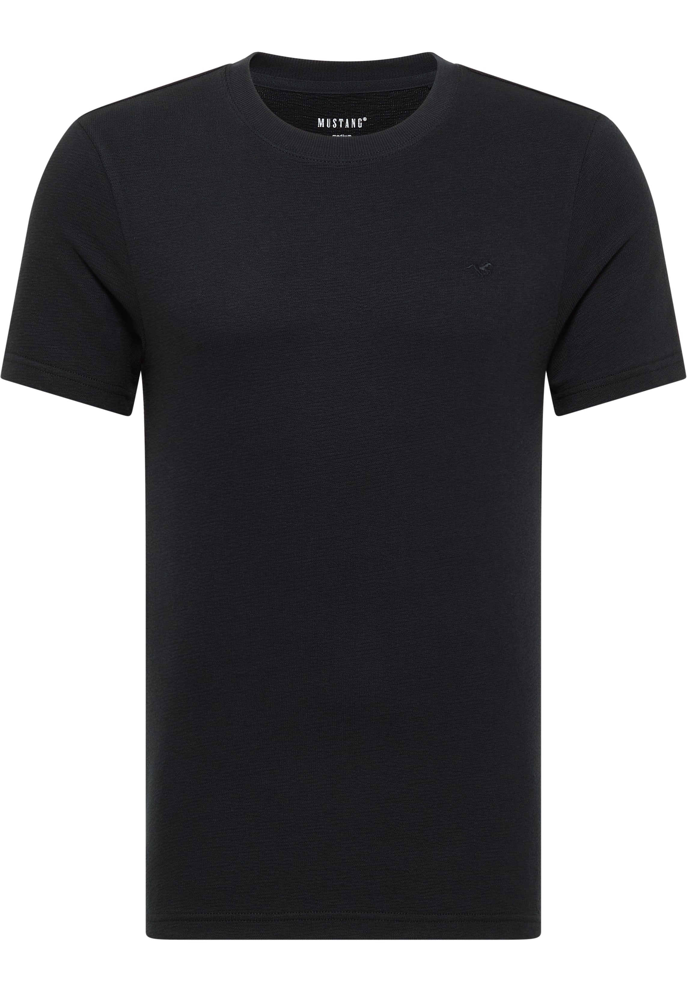 Męski T-Shirt Mustang Style Austin Jet Black 1016872 4188