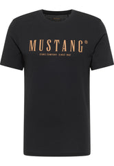 Męski T-Shirt Mustang Style Austin Jet Black 1017125 4188