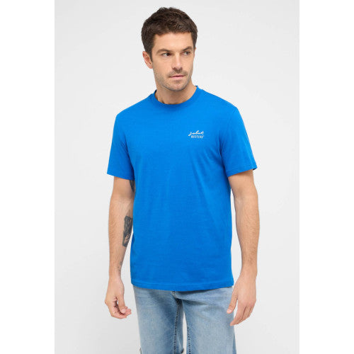 Męski T-Shirt Mustang Style Austin Nautical Blue 1016280 5236