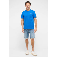 Męski T-Shirt Mustang Style Austin Nautical Blue 1016280 5236