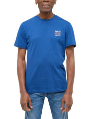 Męski T-Shirt Mustang Style Austin Navy Peony 1016267 5445
