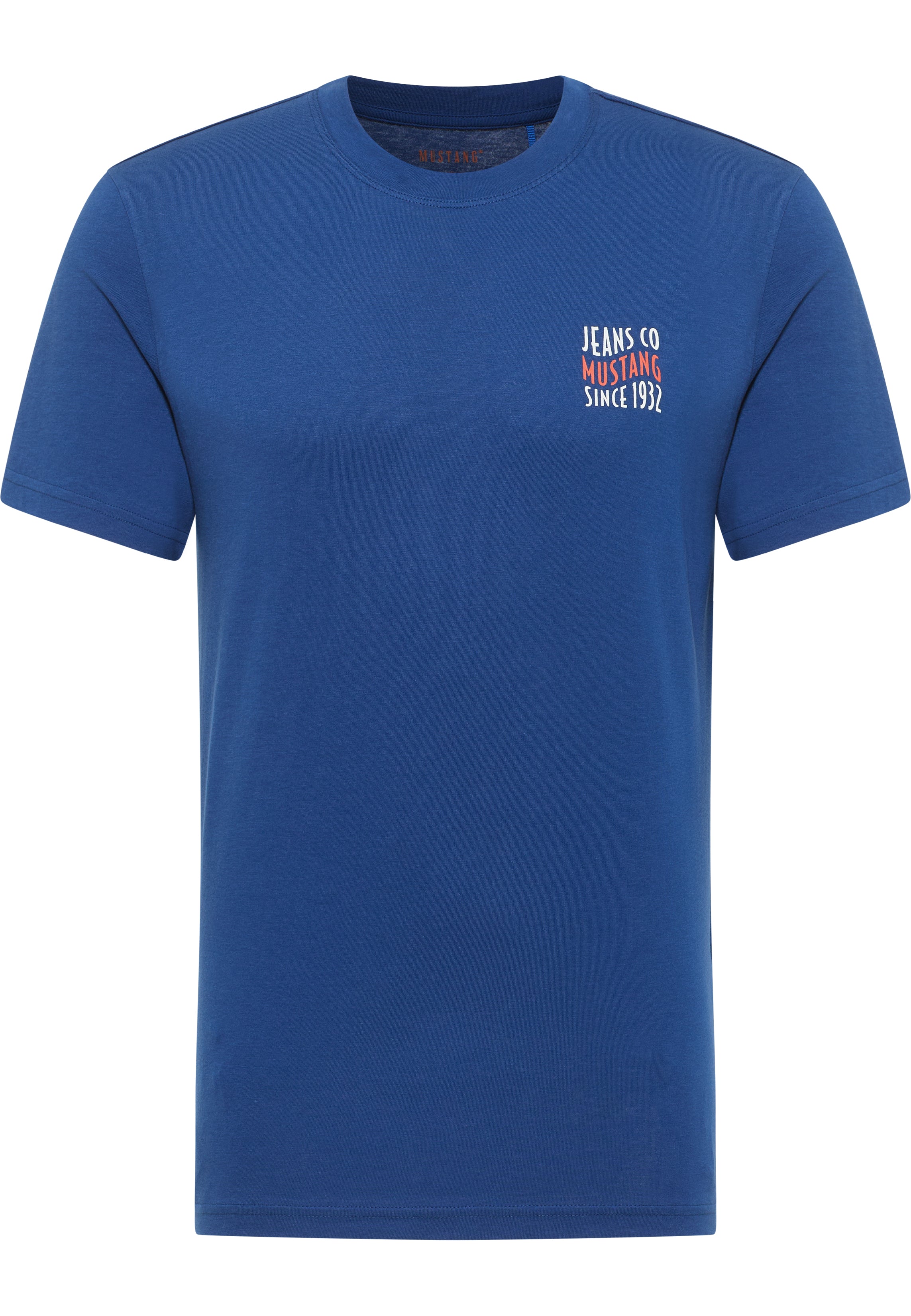 Męski T-Shirt Mustang Style Austin Navy Peony 1016267 5445