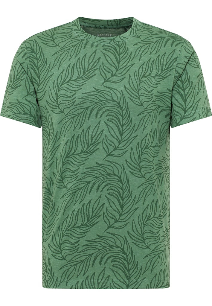Męski T-Shirt Mustang Style Austin Painted Palms 1016285 12713