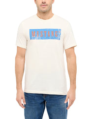 Męski T-Shirt Mustang Style Austin Whisper White 1016274 2013