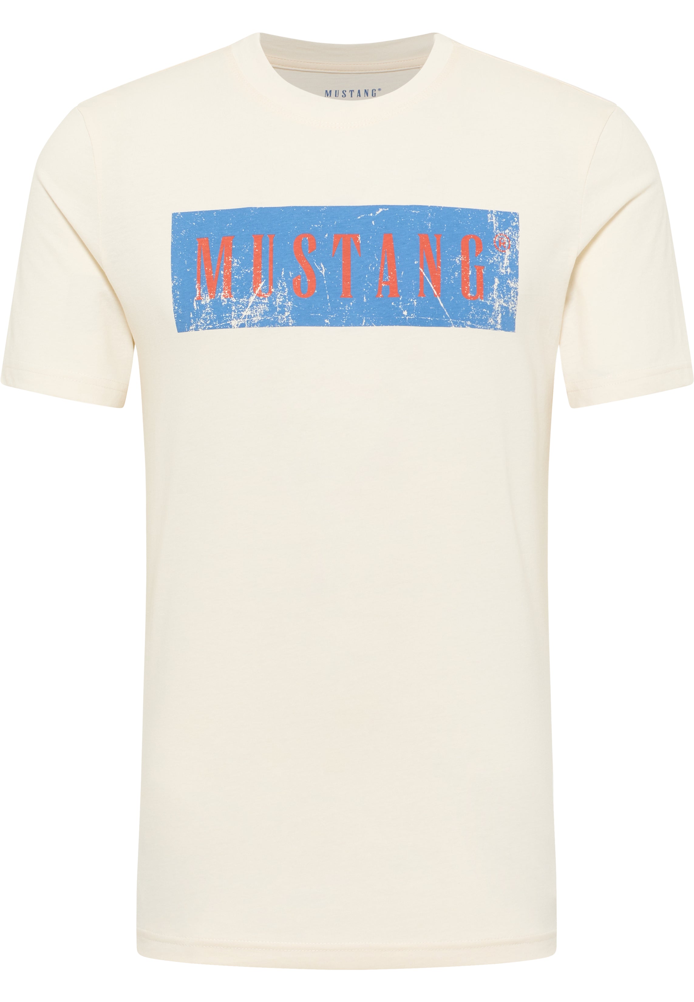 Męski T-Shirt Mustang Style Austin Whisper White 1016274 2013