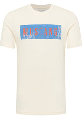 Męski T-Shirt Mustang Style Austin Whisper White 1016274 2013