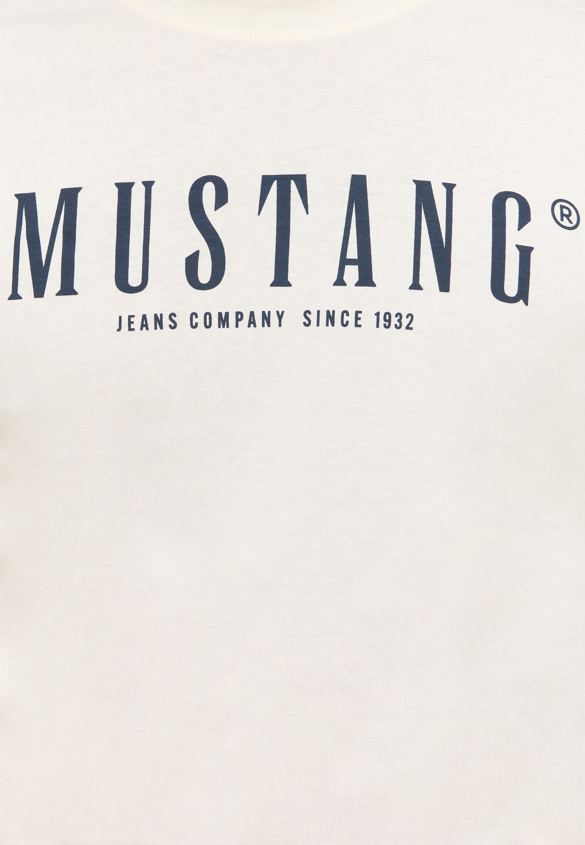 Męski T-Shirt Mustang Style Austin Whisper White 1016853 2013