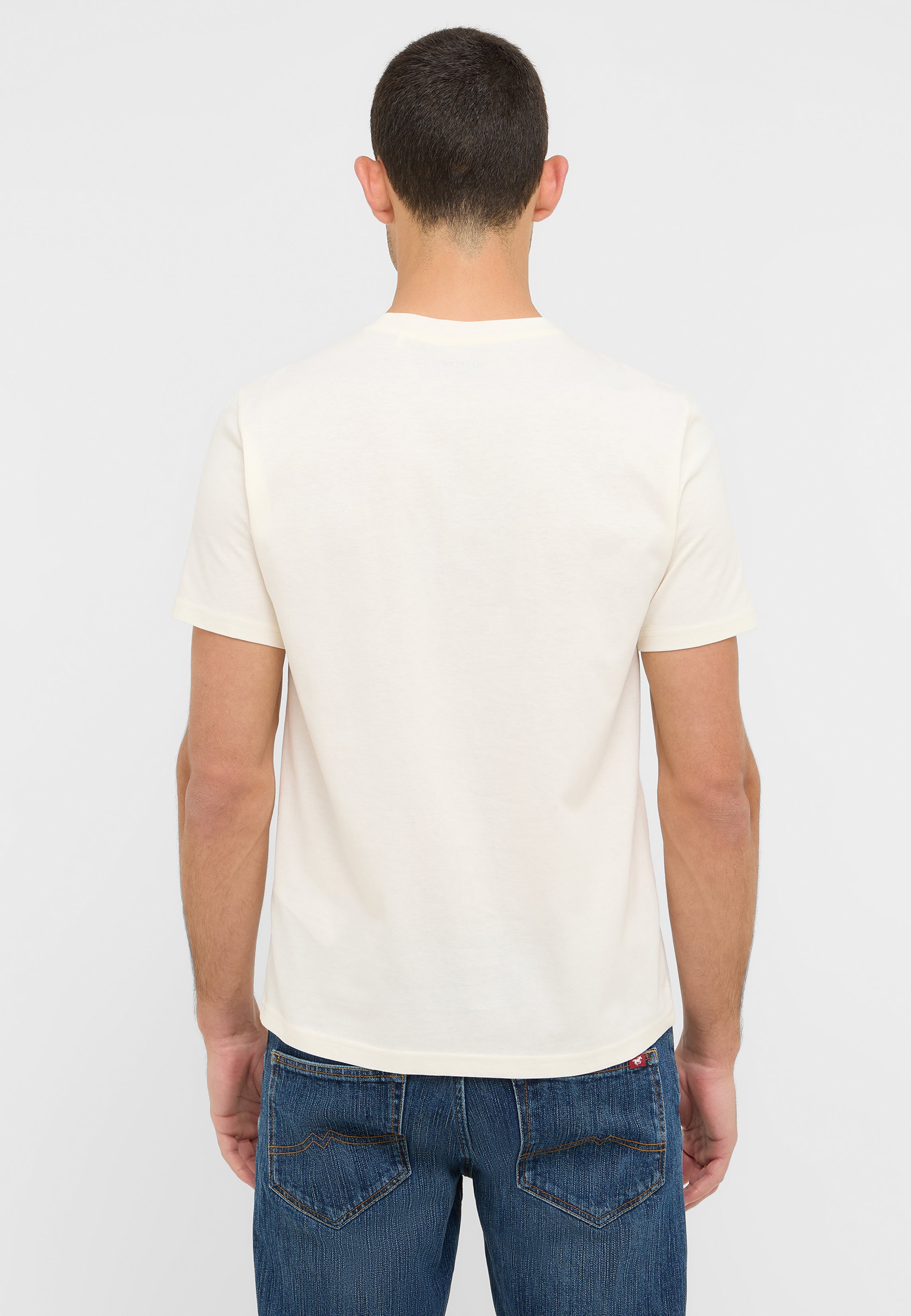 Męski T-Shirt Mustang Style Austin Whisper White 1016853 2013