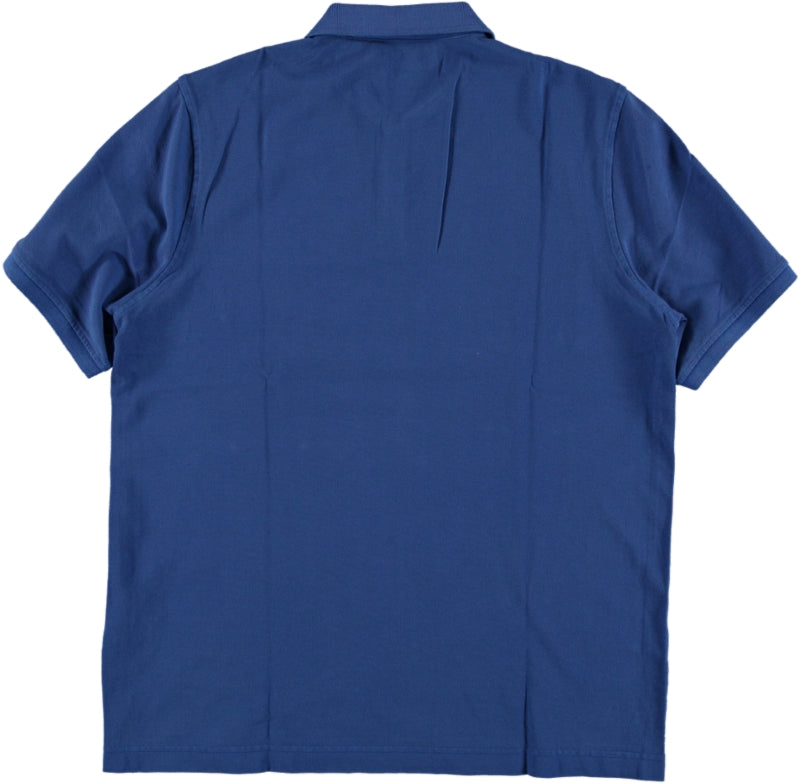 Męski T-Shirt Mustang Style Pablo PC Polo Nautical Blue 1016297 5236