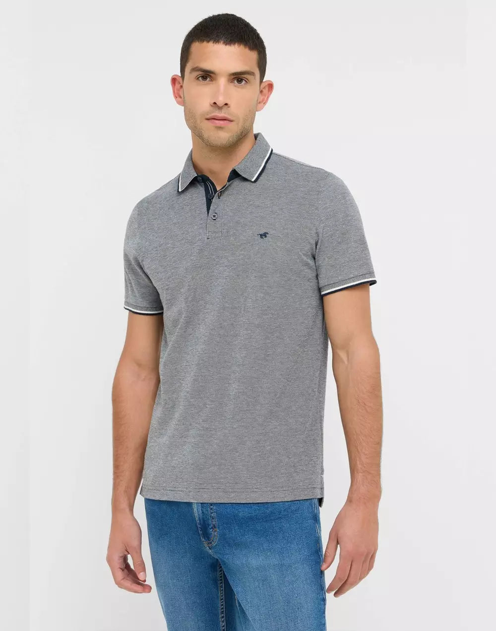 Męski T-Shirt Mustang Style Palco Dark Sapphire 1016879 4136