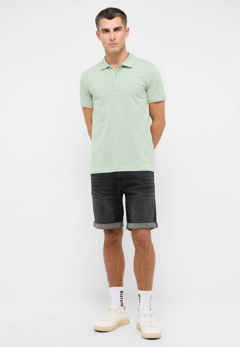 Męski T-Shirt Mustang Style Pierre Frosty Green 1016504 6180