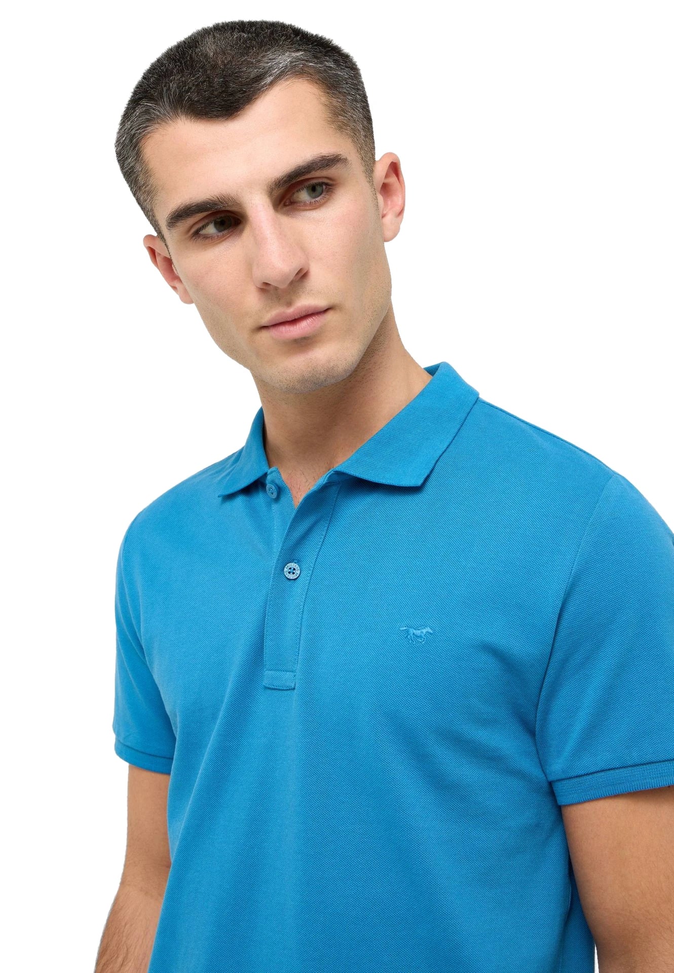 Męski T-Shirt Mustang Style Pierre Sea of Belize 1016504 5444