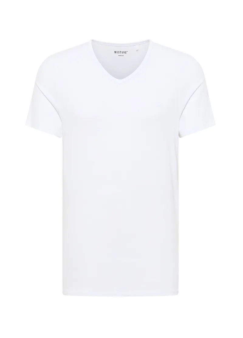 Męski T-shirt MUSTANG Amado 2-Pack General White 1014664 2045