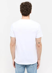 Męski T-shirt MUSTANG Amado 2-Pack General White 1014664 2045