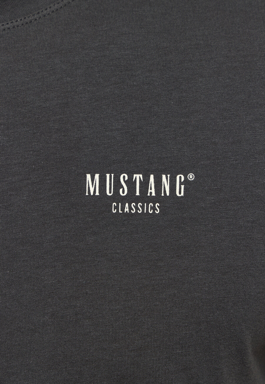 Męski T-shirt Koszulka Mustang Austin  Pirate Black 1015828 4088