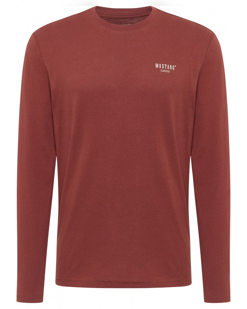 Męski Longsleeve Mustang Asheville Cinnamon 1015844 3238