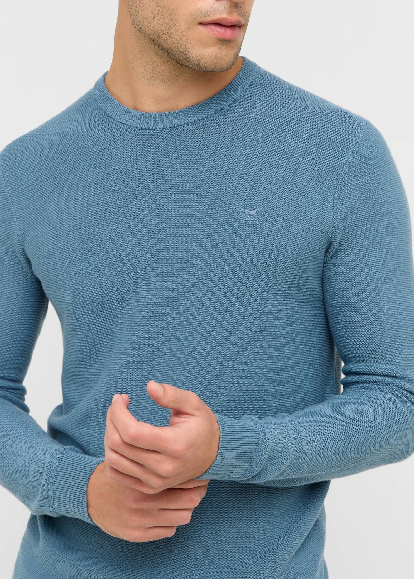 Męski Sweter Mustang Style Elliot Bluestone 1016844 5180