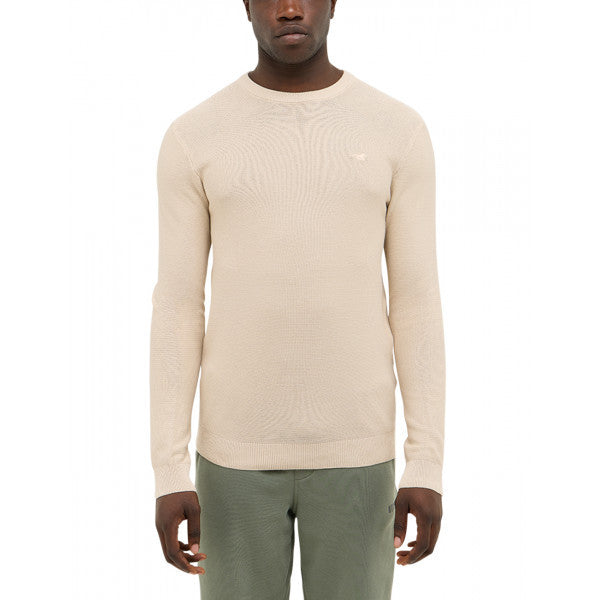 Męski sweter Mustang Style Elliot Oatmeal 1016844 4092