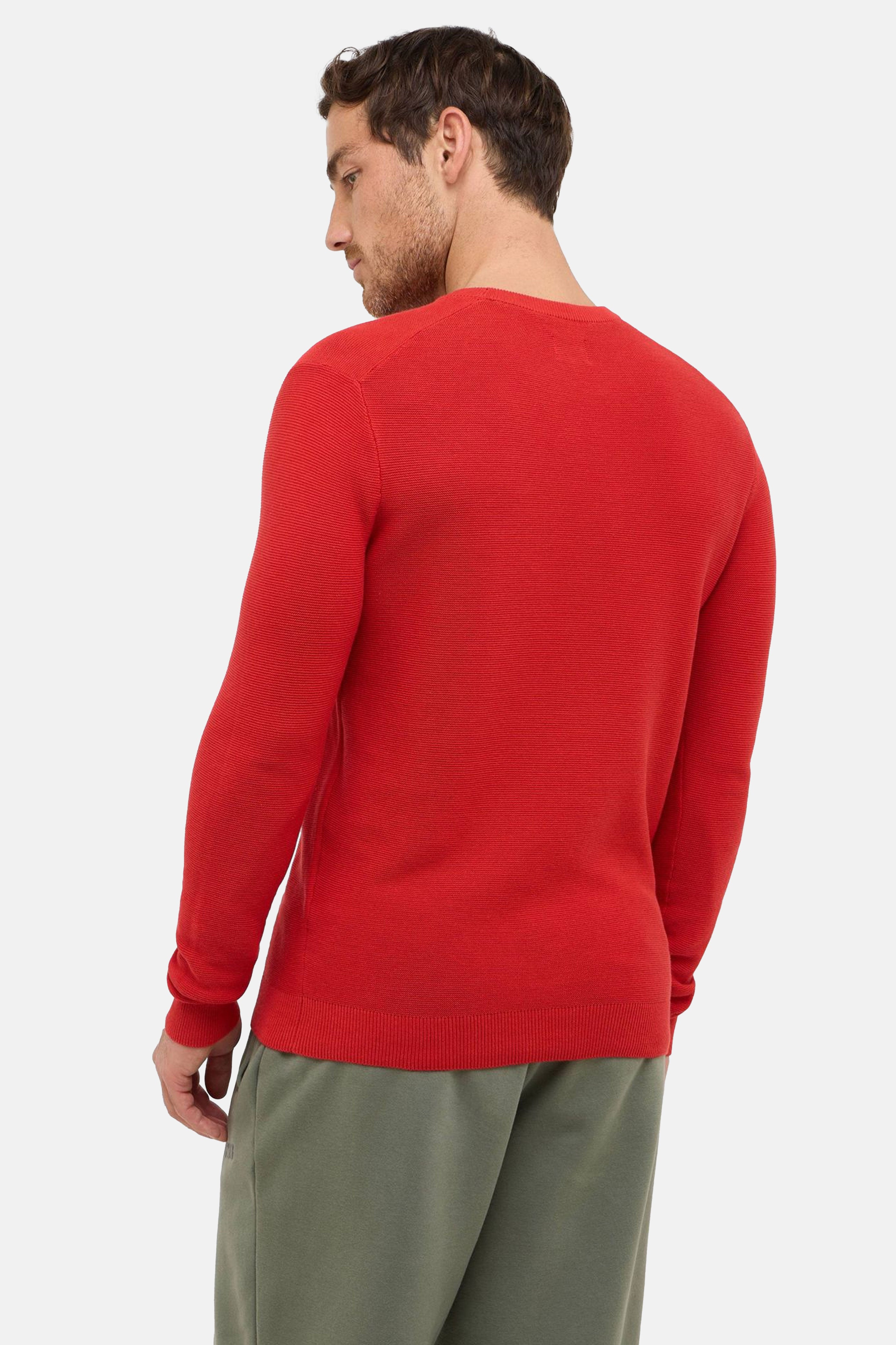 Męski Sweter Mustang Style Elliot Rubicondo 1016844 7270