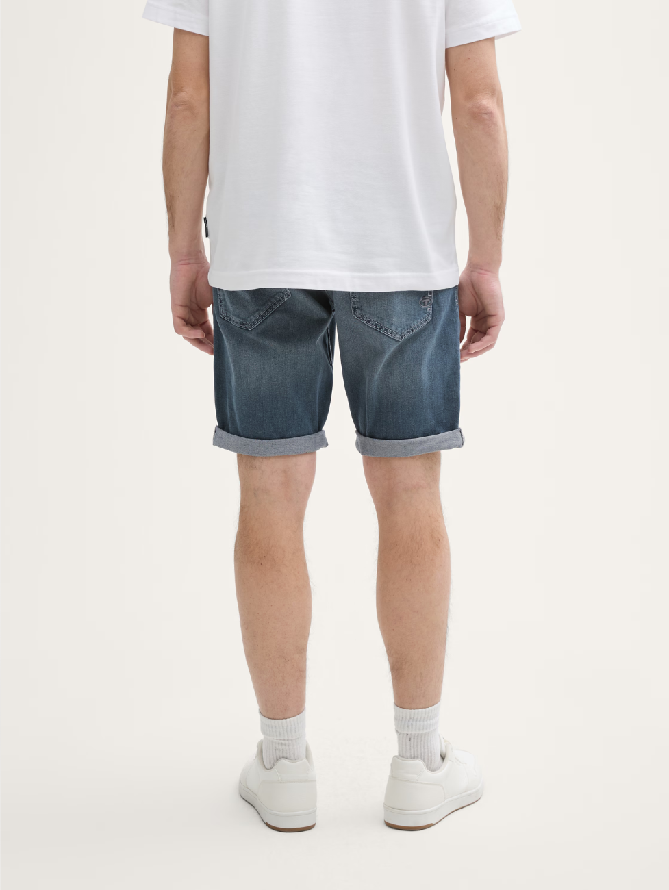 Męskie Krótkie Spodenki Tom Tailor TTJosh Regular Slim Jeans Short 1044973