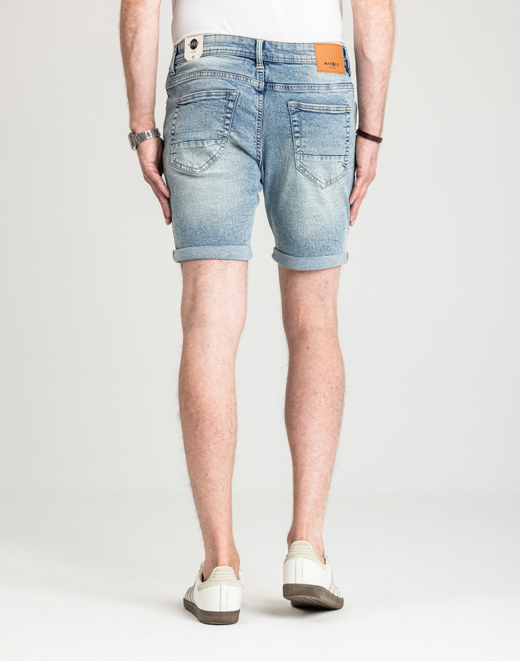 Męskie Spodenki Jeansowe Marcus Slade 2213 Shorts Vintage Light Used 19-200278