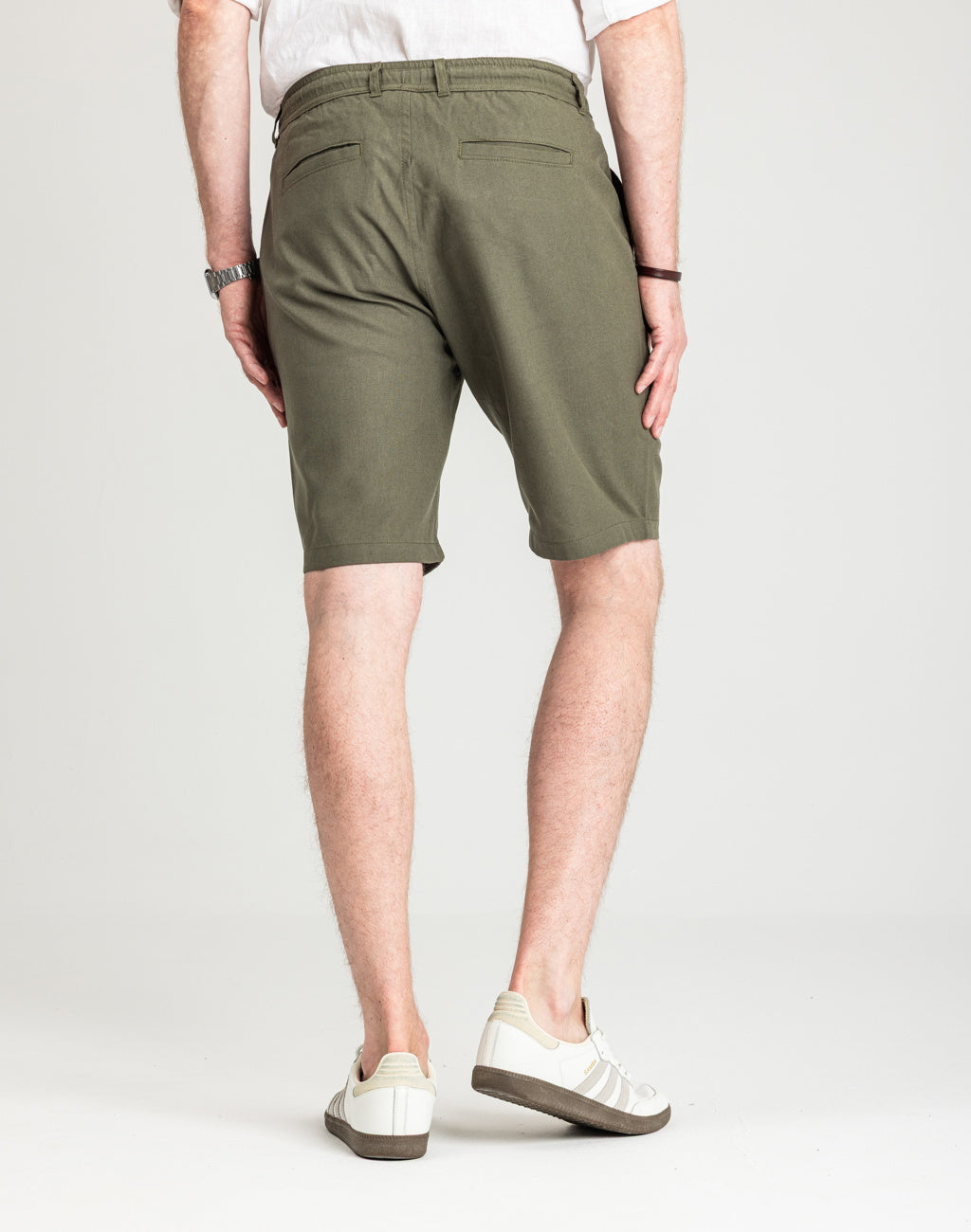 Męskie Spodenki Marcus Colin Shorts Beetle Green 19-200267-5097