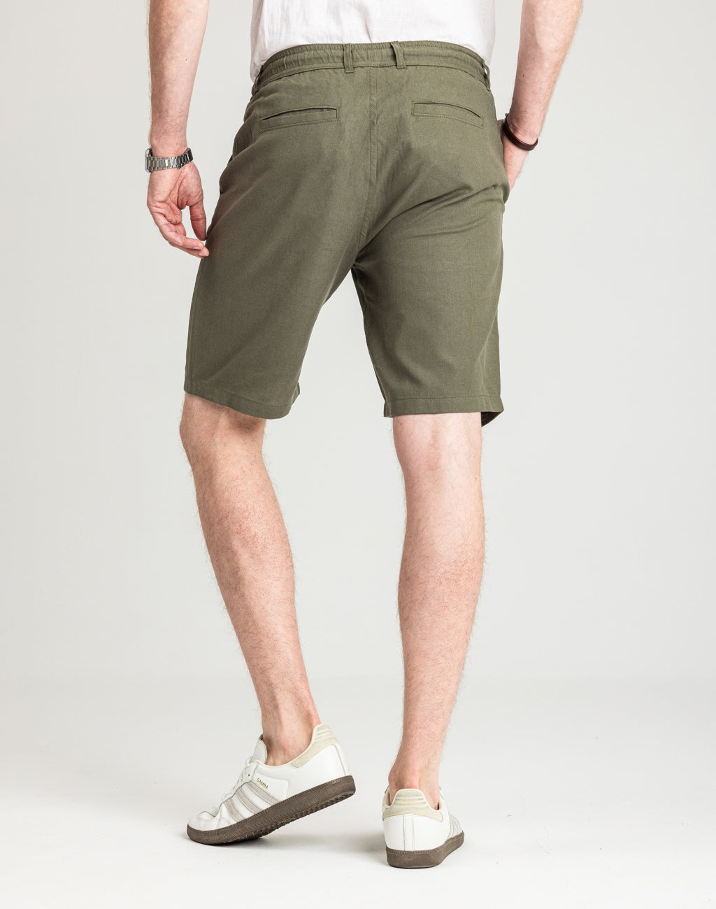 Męskie Spodenki Marcus Colin Shorts Beetle Green 19-200267-5097
