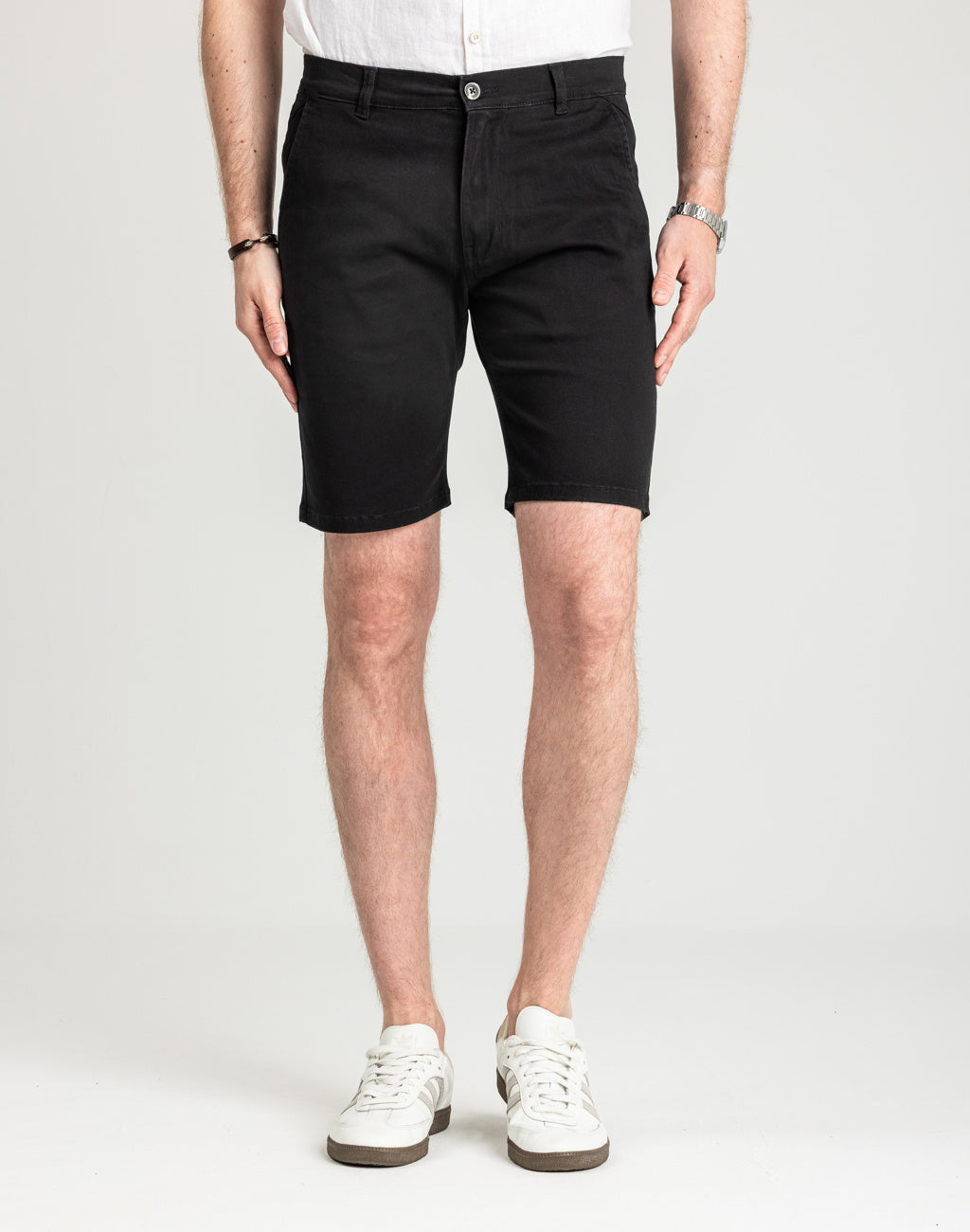 Męskie Spodenki Marcus Gerry Chino Shorts Black 19-200266-9098