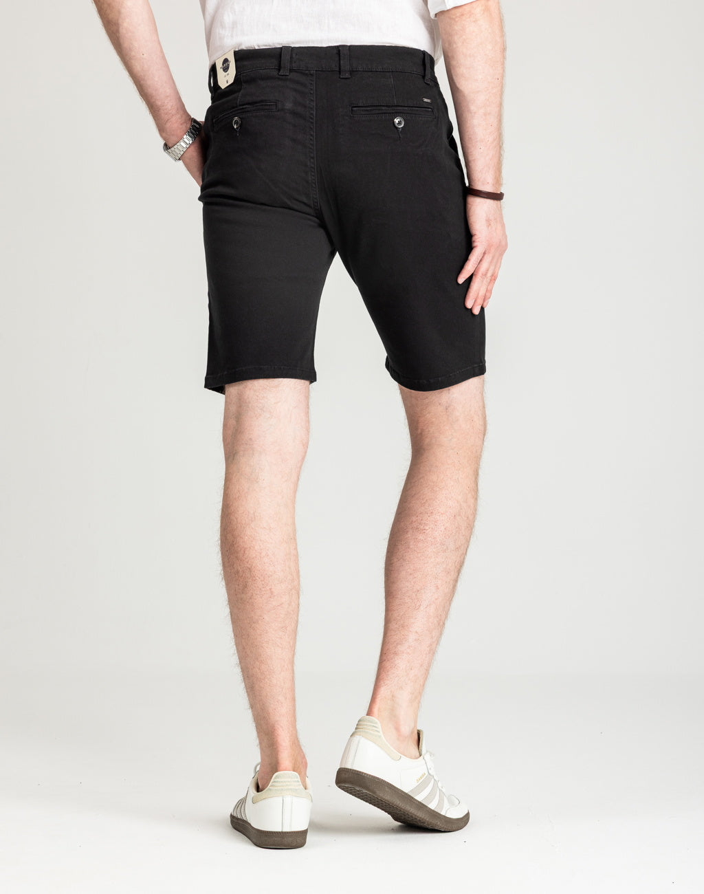 Męskie Spodenki Marcus Gerry Chino Shorts Black 19-200266-9098