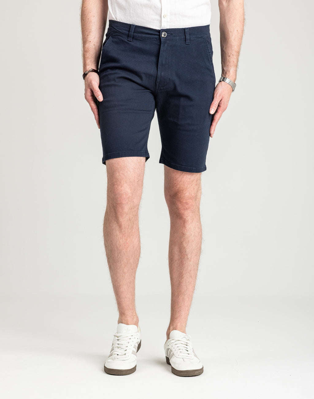 Męskie Spodenki Marcus Gerry Chino Shorts Dk. Navy 19-200266-7050