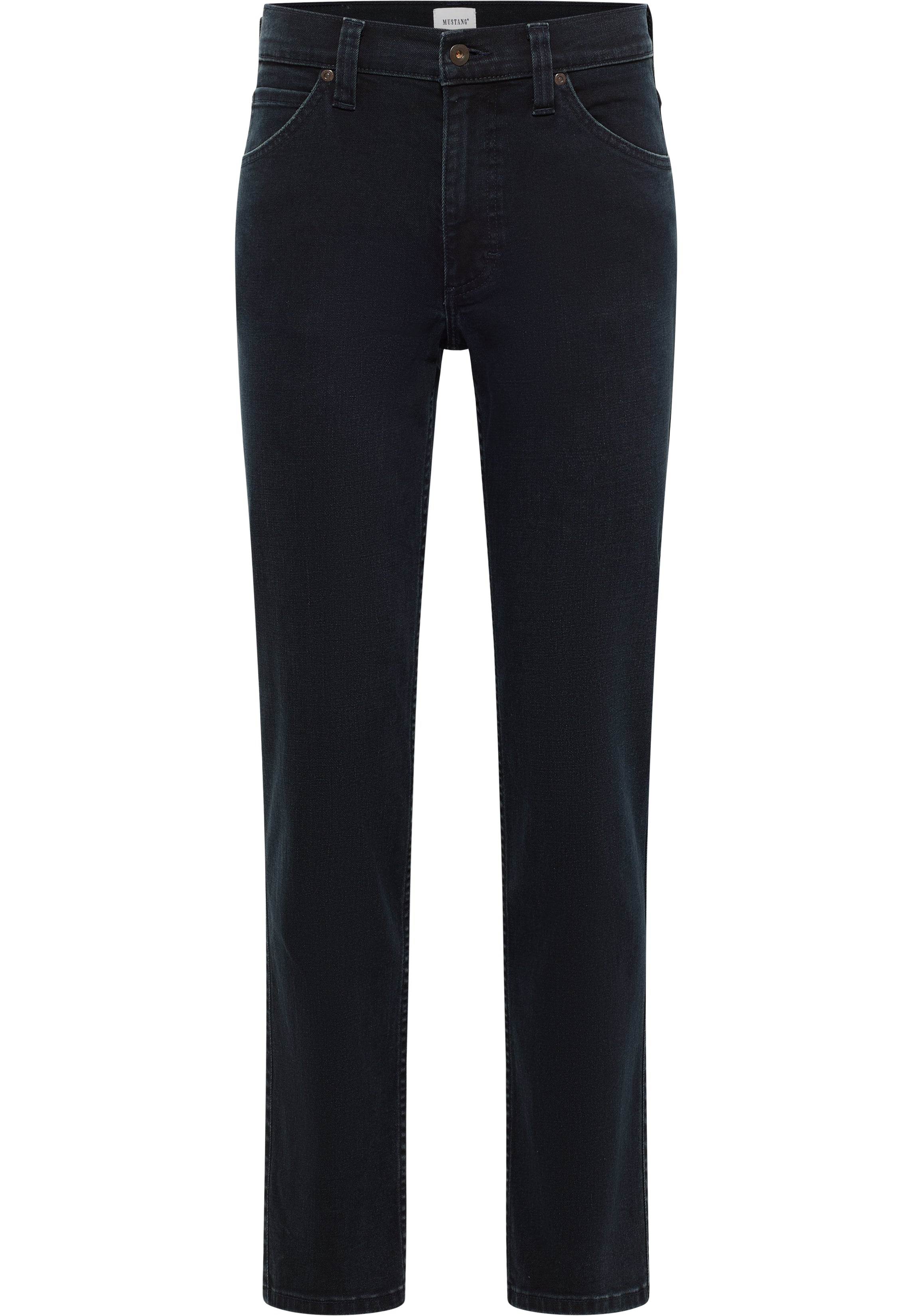 Męskie Spodnie Jansowe Mustang Style Tramper Straight Denim Blue 1016332 5000 983