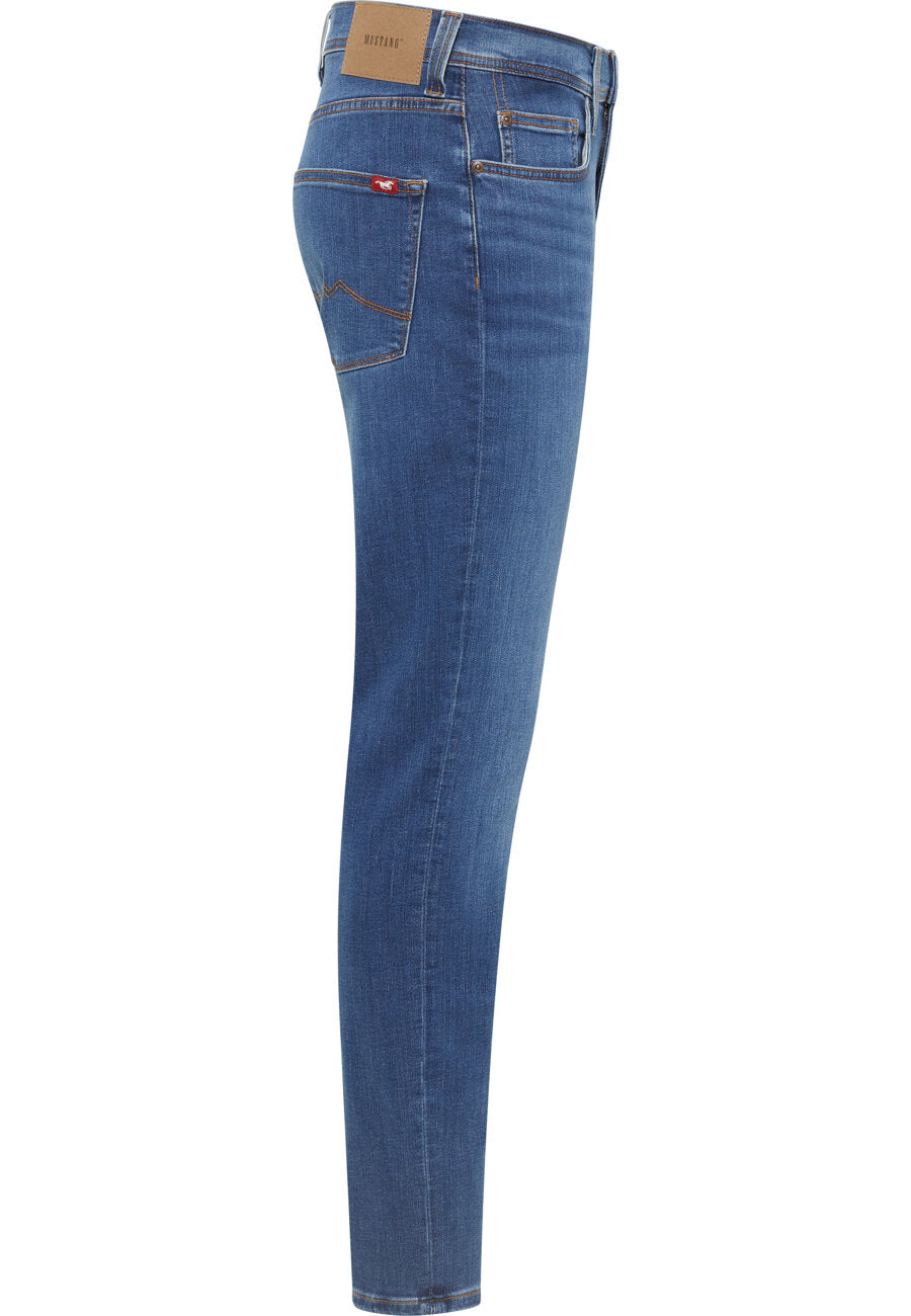 Męskie Spodnie Jeansowe MUSTANG Boston Denim Blue 1015289 5000 682