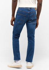 Męskie Spodnie Jeansowe MUSTANG Boston Denim Blue 1015289 5000 682