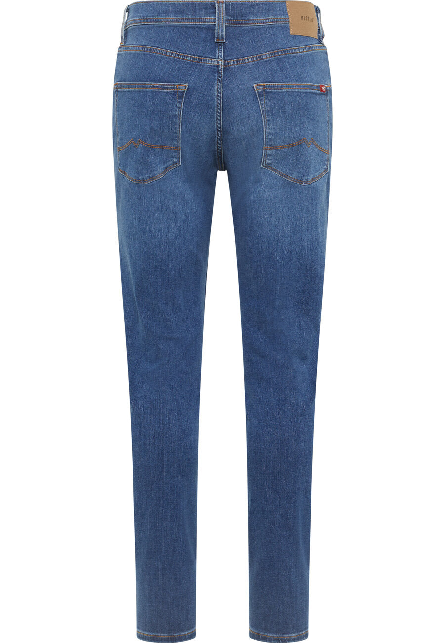 Męskie Spodnie Jeansowe MUSTANG Boston Denim Blue 1015289 5000 682