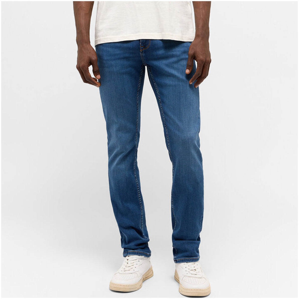 Męskie Spodnie Jeansowe MUSTANG Boston Denim Blue 1015289 5000 682